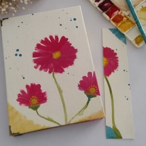 Caderno Artesanal com Arte Exclusiva